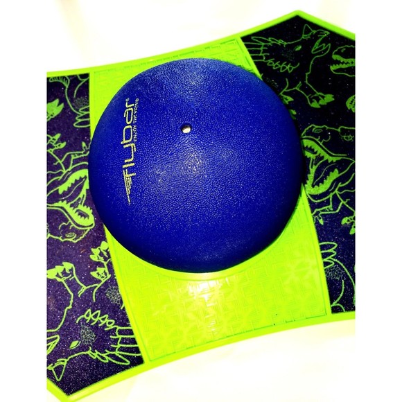 Flybar Pogo Ball for Kids Jump Trick Bounce Board with Strong Grip Deck - Picture 3 of 7